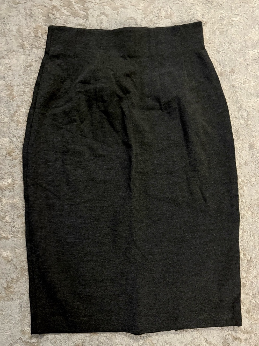 NWT❗️Marks & Spencer Gray Stretchy High-Waist Midi Pencil Skirt